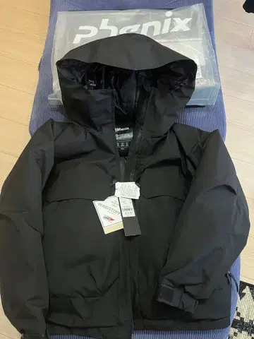 phenix 블랙 다운 자켓 S 사이즈