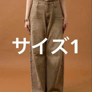 mystic 웨이브 데님 브라운