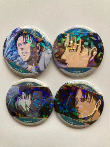 진격의 거인 가라오케의 철인 리바이 캔뱃지