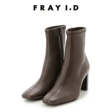 FRAY I.D 램 가죽 스퀘어토 숏부츠 양가죽 FWGS244312