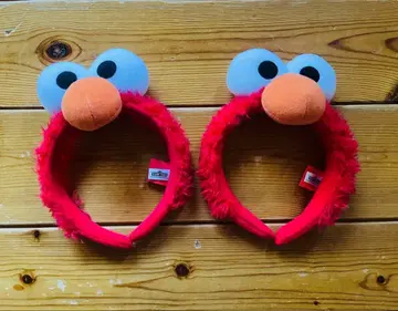 엘모 머리띠 2개 세트