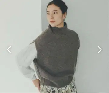 북유럽 kurashi trips 울 니트 베스트