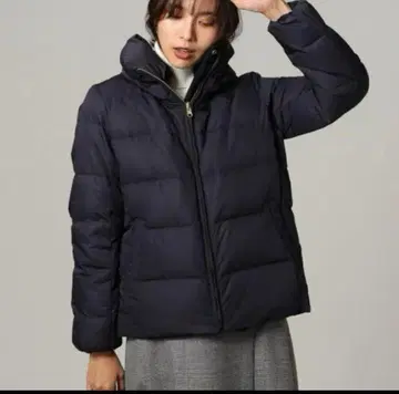 새상품급 언타이틀 리버서블 다운 자켓 볼륨 컬러 블랙