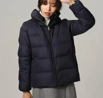 새상품급 언타이틀 리버서블 다운 자켓 볼륨 컬러 블랙