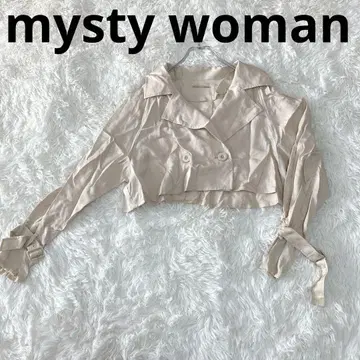 mysty woman 미스티우먼(F) 긴팔 셔츠 숏 기장 얇은 소재