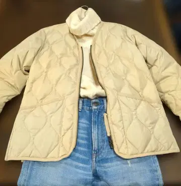 TAION 퀼팅 자켓 ASIA:S 사이즈