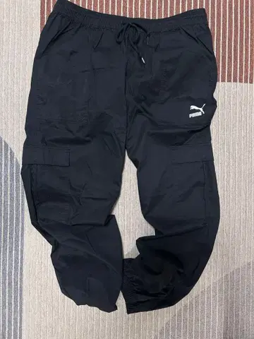 PUMA 푸마 와이드 팬츠 조거 팬츠 스트릿 블랙 XXL