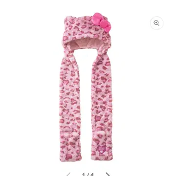 헬로키티 머플러 모자 핑크 USJ