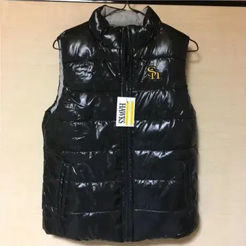 소프트뱅크 호크스 리버서블 페이크 다운 베스트