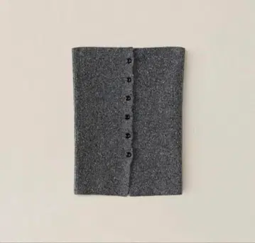 OHOTORO Mixed Tube Knit / chacoal