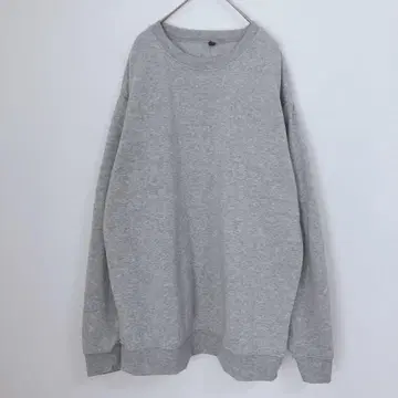 맨투맨 트레이닝복 속기모 심플 캐주얼 룸웨어 XL