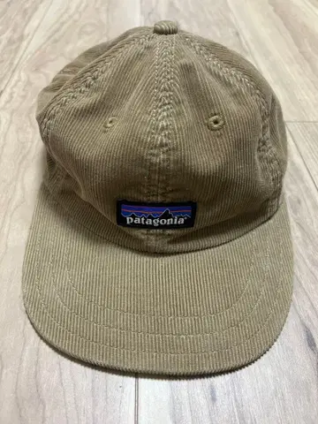 patagonia 코듀로이 캡 베이지