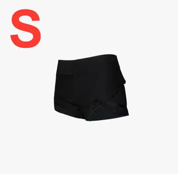 theredthread S v-cut mini shorts black S