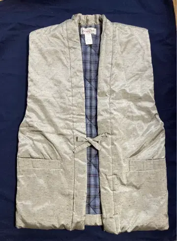 미사용 소매 없는 짱짱코 반텐 실버 남성용 M 일본 의류