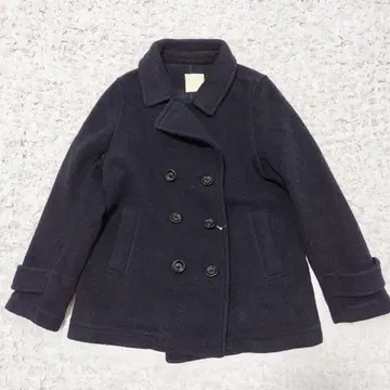 미사용 Studio Clip 스튜디오 클립 울 혼방 피 코트 블랙