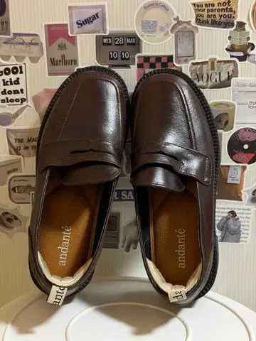 안단테 브라운 로퍼