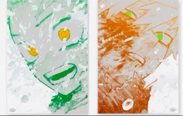 히로아카 원화전 A2 아트 포스터 2장 세트 The Beginning