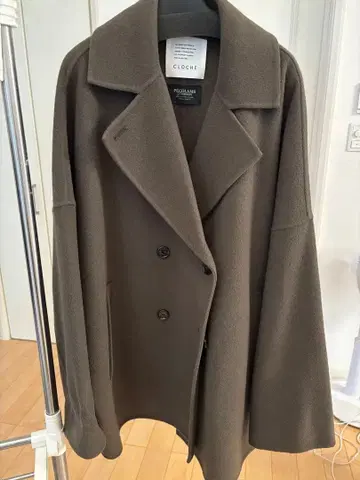 [ 미사용 새상품 ] CLOCHE 피코트 ( 브라운 )