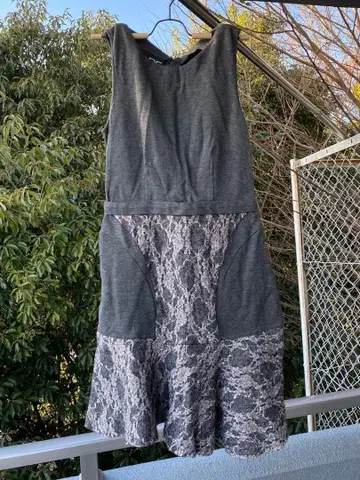 파올라 프라니 원피스 그레이 레이스