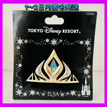 디즈니 리조트 안나와 엘사 패치 티아라 헤어핀 디즈니