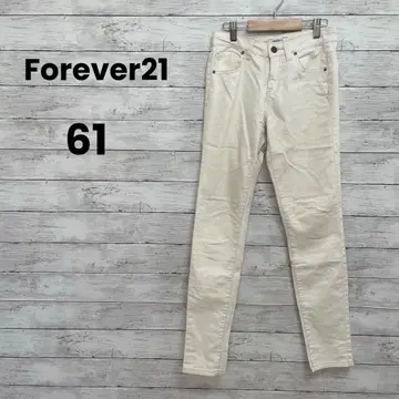[ Forever21 ] 데님 스키니 ( 61 ) 스트레치 화이트