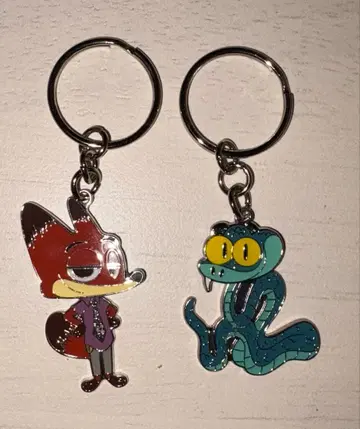 주토피아 시크릿 키체인 게리 닉