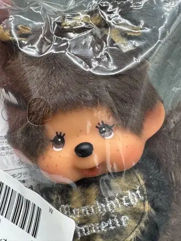 monchhichi x jouetie 레오파드 키체인 몽치치