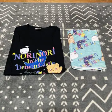 마왕성에서 잠들기 T셔츠 M 사이즈 & 페이스 타월 세트