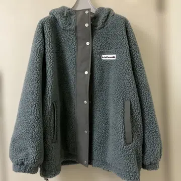 블루그린 플리스 자켓 S 사이즈