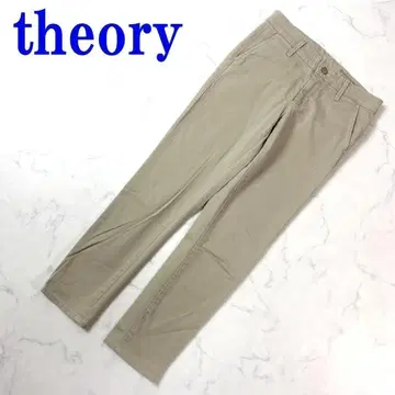 theory 띠어리 코튼 캐주얼 데님 팬츠 베이지 24 C9718