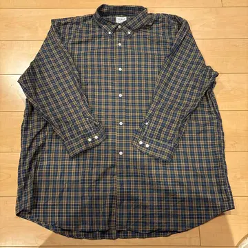 L.LBean 버튼 플라이 플란넬 셔츠