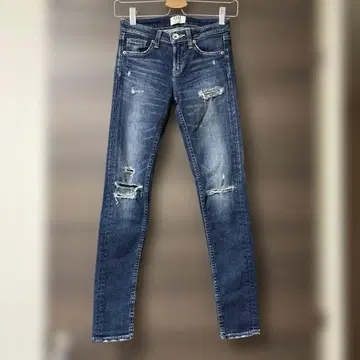 [ 새상품급 ] GYDA 데미지 스키니 데님 팬츠 S 사이즈