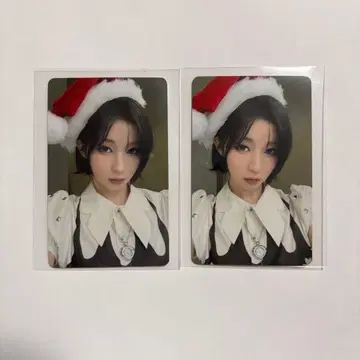 BABYMONSTER 베비몽 랜덤 트레이딩 카드 CHRISTMAS 셀카