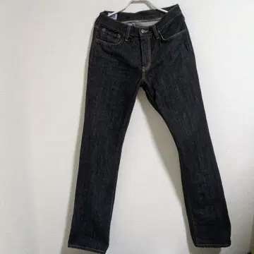 EDWIN 403 스트레이트 블랙 데님 29