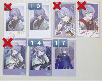 니지산지 호시미치 쇼 폴라로이드 묶음 판매