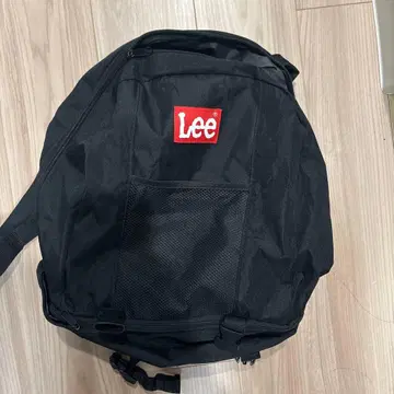 Lee 블랙 나일론 숄더백