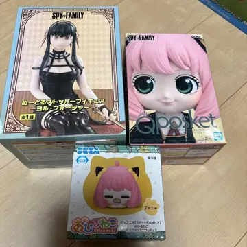 SPY x FAMILY 미개봉 피규어 3개 세트
