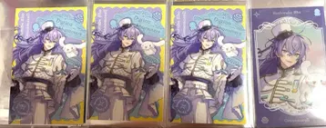 Dytica 산리오 폴라로이드풍 카드 호시미치 쇼 4장 세트 레어 노멀