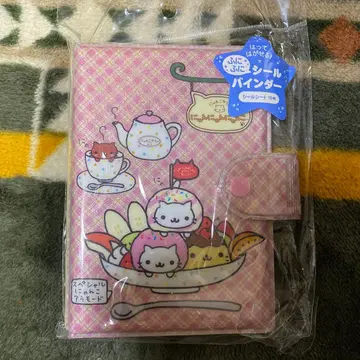 산엑스 냥냥냥코 씰북 씰 바인더 헤이세이 여자아이 레트로