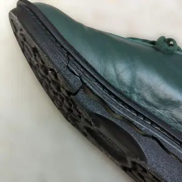 St. Paul 그린 가죽 신발