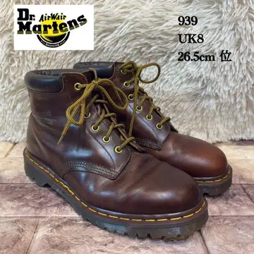 새상품급 닥터마틴 939 6홀 가죽 부츠 영국제 26.5cm