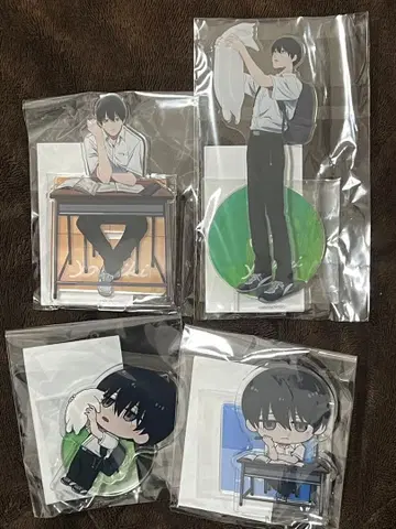 빛이 죽은 여름 제비뽑기당 C상 아크릴 스탠드 요시키 4종 세트