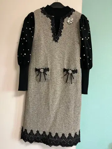 슈퍼 뷰티 그레이 원피스