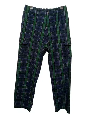 [ M0002 ] 23구SPORT 타탄 체크 골프 팬츠 남성용