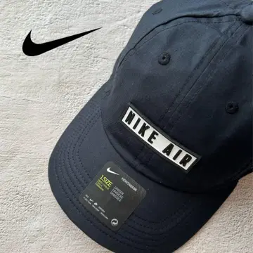 새상품 NIKE 나이키 남성용 캡 블랙 로고