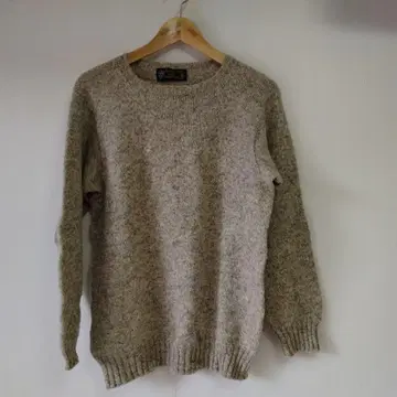 Lawrence J. Smith 울 스웨터 베이지