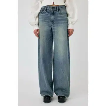 MOUSSY 와이드 배기 스트레이트