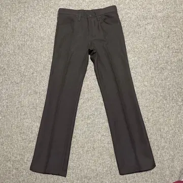 랭글러 런처 드레스 청바지 브라운