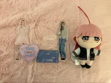 ME:I 야마모토 스즈 굿즈 모음 아크릴 스탠드 gigo 봉제 인형