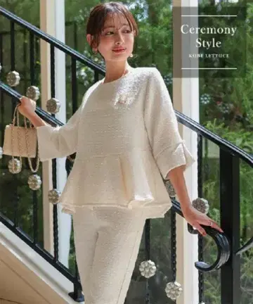 고베 레터스 페플럼 포멀 셋업